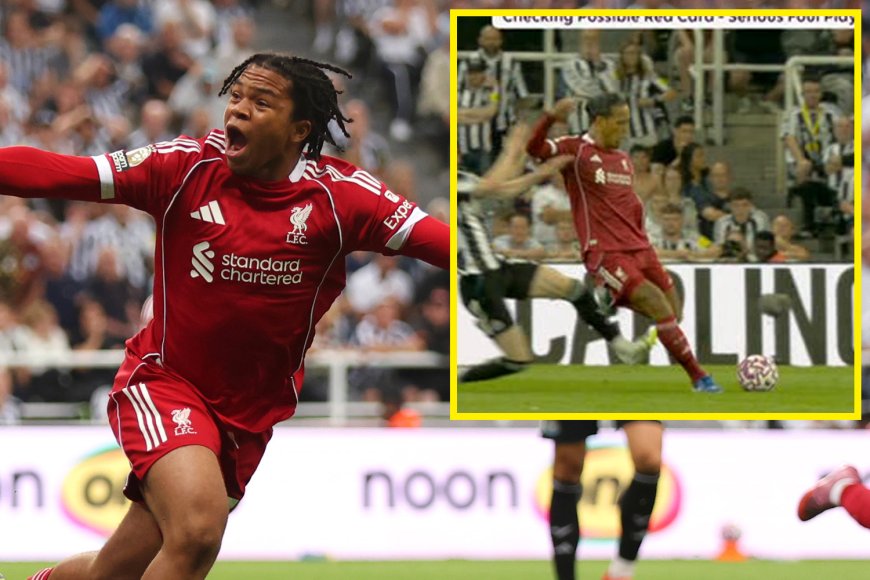 Alan Shearer slams ‘stupid’ Anthony Gordon after red card as Liverpool break Newcastle hearts in Premier League thriller