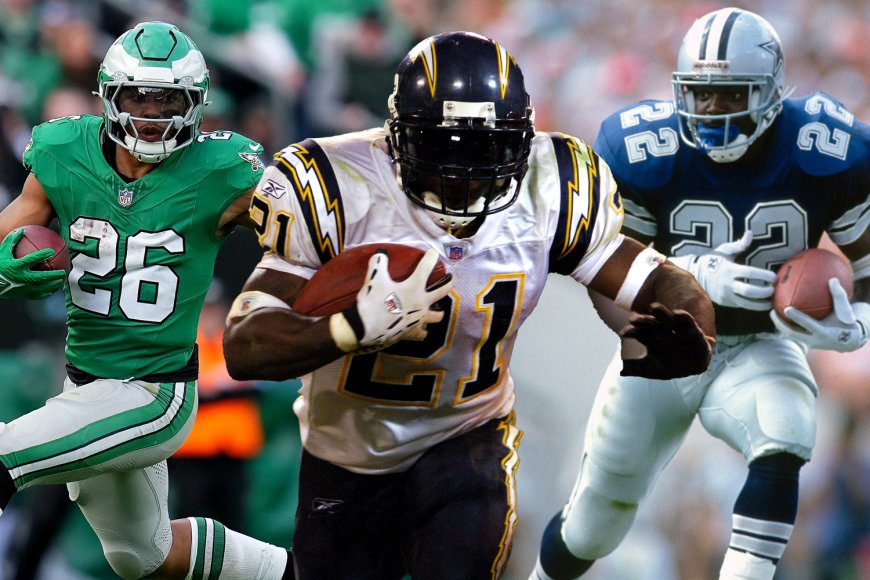 Top 10 rushing touchdowns in a single-season as Saquon Barkley and Derrick Henry chase LaDainian Tomlinson