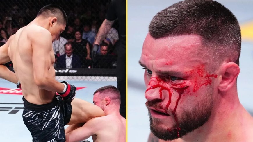 ‘Playing with my life’ – UFC fighter calls out referee after sickening illegal move ends in defeat
