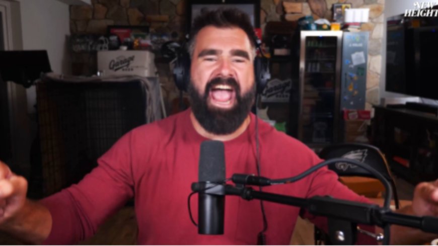Jason Kelce congratulates Travis and future sister-in-law Taylor Swift on ‘proposal heard around the world’