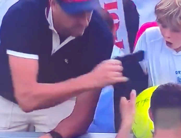 Polish CEO Breaks Silence After Stealing Hat From Kid at US Open