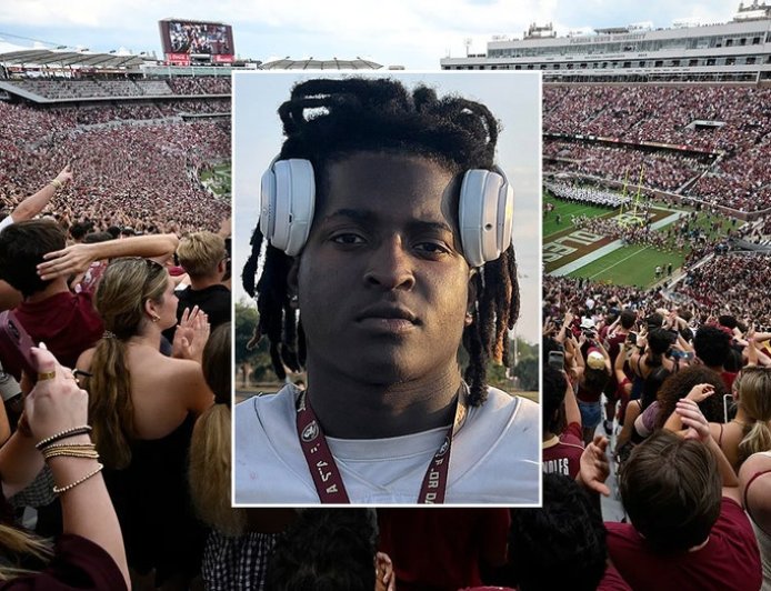 Florida State football player in critical but stable condition after being shot while visiting family