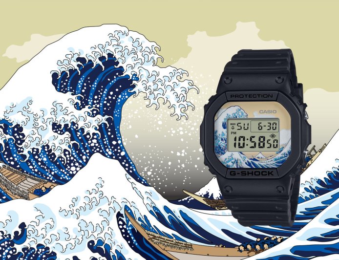 G-SHOCK熱賣錶換浮世繪新裝 日本製3,600元擁有