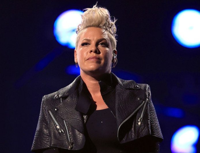 Pink battles bacterial infection, shares photo hooked up to IV in health scare