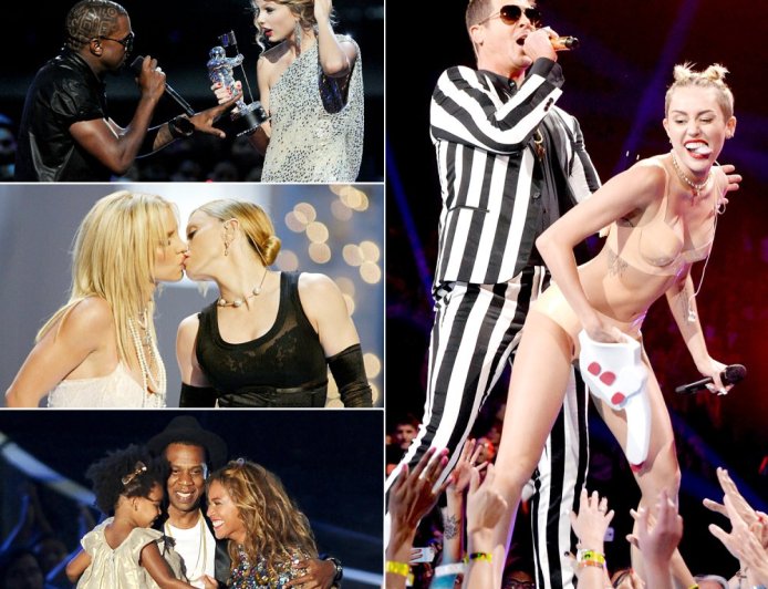 VMAs' Wildest Moments Through the Years