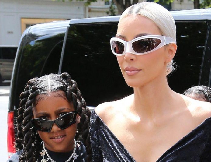 Kim Kardashian Warned North Will Go 'Down The Drain' Like Dad Kanye's Ex After Unveiling 'Disturbing' Piercing
