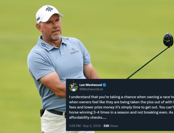 ‘Owners are taken the p*** out of’ – Lee Westwood slams British horse racing