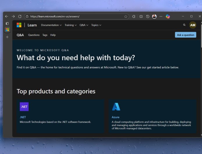 微软 16 年历史 Answers 论坛退出舞台：域名正式跳转，全面迁移至 Learn Q&A 平台