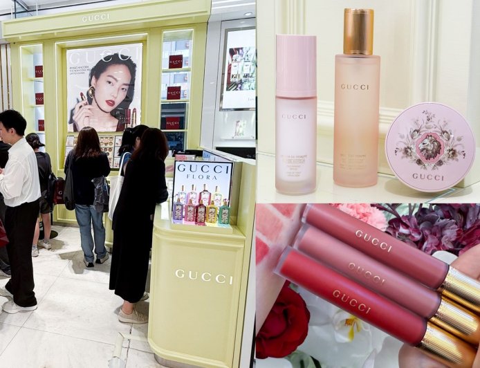 GUCCI「粉紅噴霧」穩坐銷售冠軍！rom＆nd快閃店贈禮拿到手軟