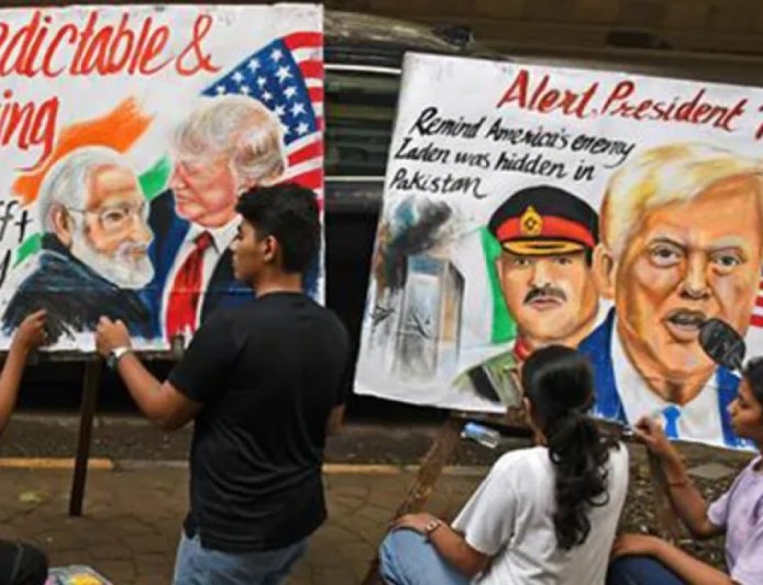 印度成为特朗普的攻击目标 巴基斯坦重获美国重视