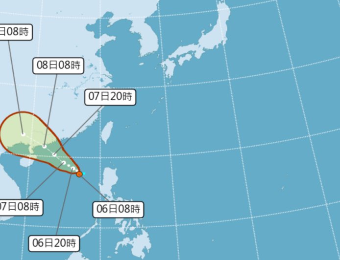 颱風塔巴最快今天生成　氣象署：這天起豪雨連發