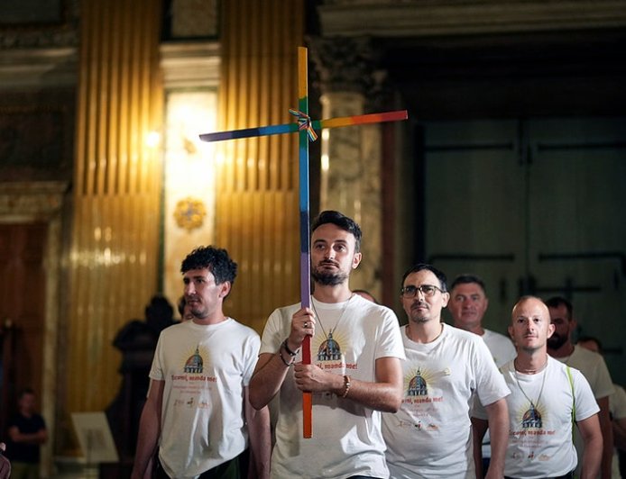 LGBTQ Catholics march through St. Peter’s Basilica in Jubilee rite as Vatican calendar entry stirs controversy