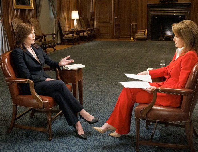 Amy Coney Barrett defends Supreme Court's Dobbs decision when pressed by CBS