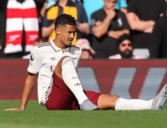 William Saliba to reportedly miss crunch run of Arsenal fixtures due to injury