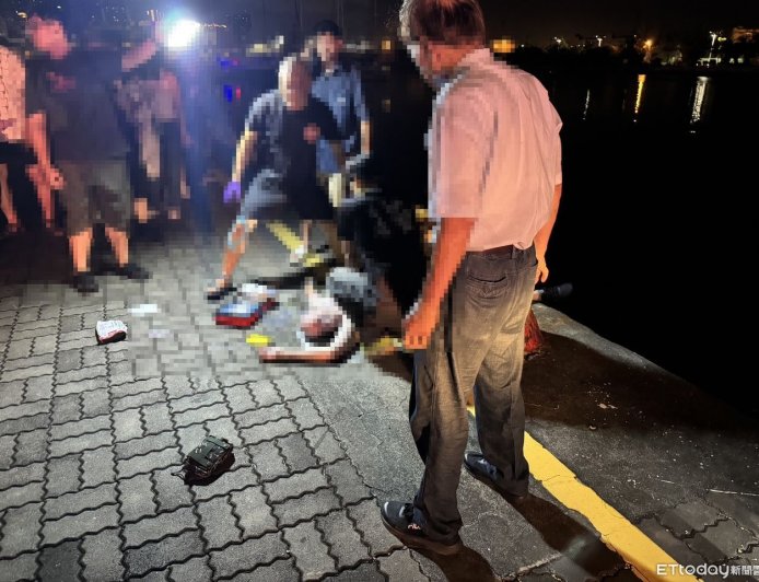 快訊/高雄駁二驚傳落海!加拿大男疑酒醉失足「命危搶救中」