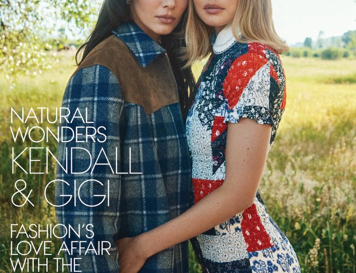 Kendall Jenner and Gigi Hadid Saddle Up for Western-Themed 'Vogue' Shoot