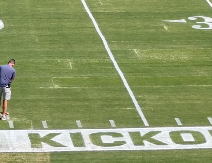‘Very unsafe’ – Soldier Field’s playing surface in bad shape hours before Monday Night Football due to ‘unprecedented’ scheduling