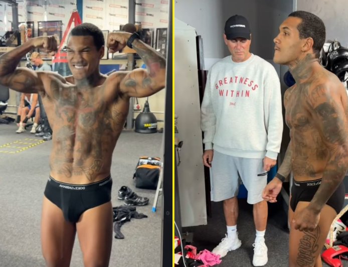 Conor Benn flaunts ripped physique as exact weight revealed 10 weeks before Chris Eubank Jr rematch