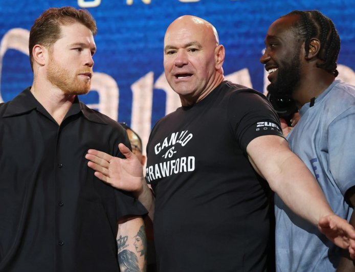 Why is Dana White promoting Canelo Alvarez vs Terence Crawford and what is the UFC president&#8217;s role?
