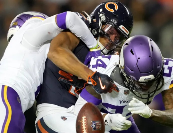 Will D.J Moore be fit to face the Detroit Lions after injury against Minnesota Vikings?