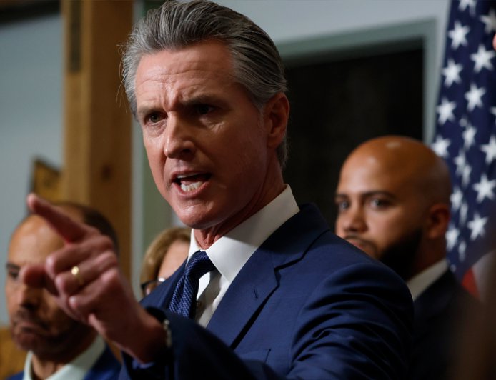 Liberal comedian has had enough of Newsom's Trump-like Twitter antics