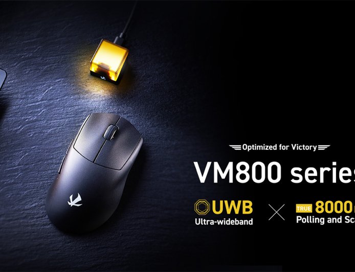 ELECOM 宜丽客公布全球首款 UWB 连接 + 真 8KHz 游戏鼠标 VM800
