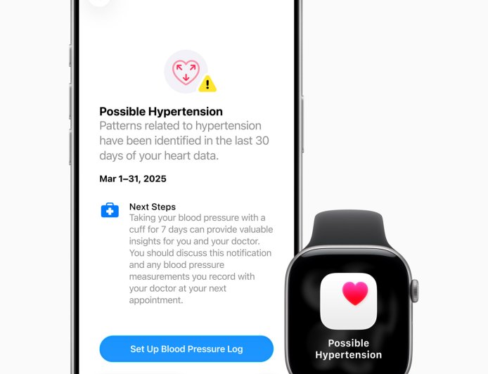 苹果高血压警报功能将通过 watchOS 26 登陆老款 Apple Watch