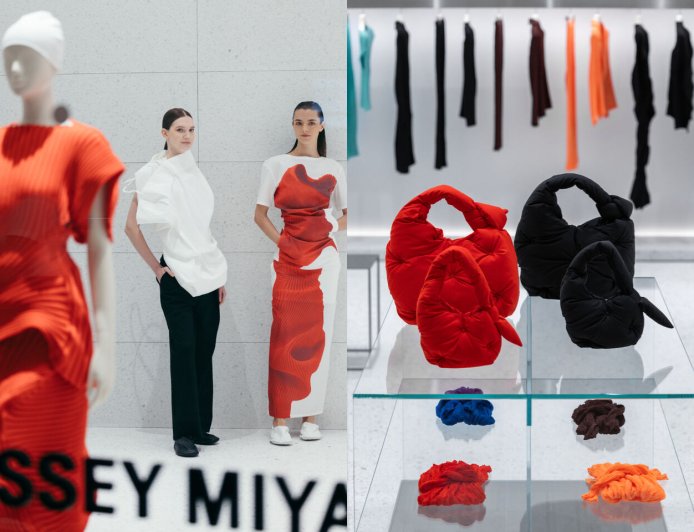 ISSEY MIYAKE雙品牌台北101新店超美！三明治工藝、紙袋變褶皺衣