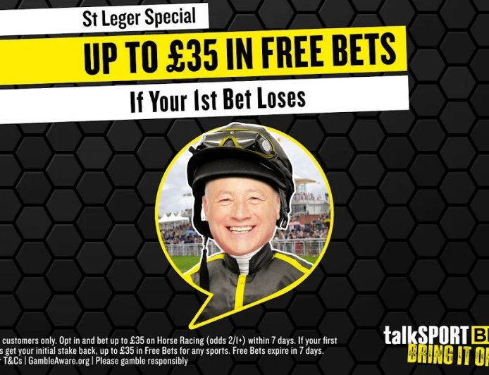 St Leger betting offer: Get up to £35 in free bets at Doncaster on talkSPORT BET