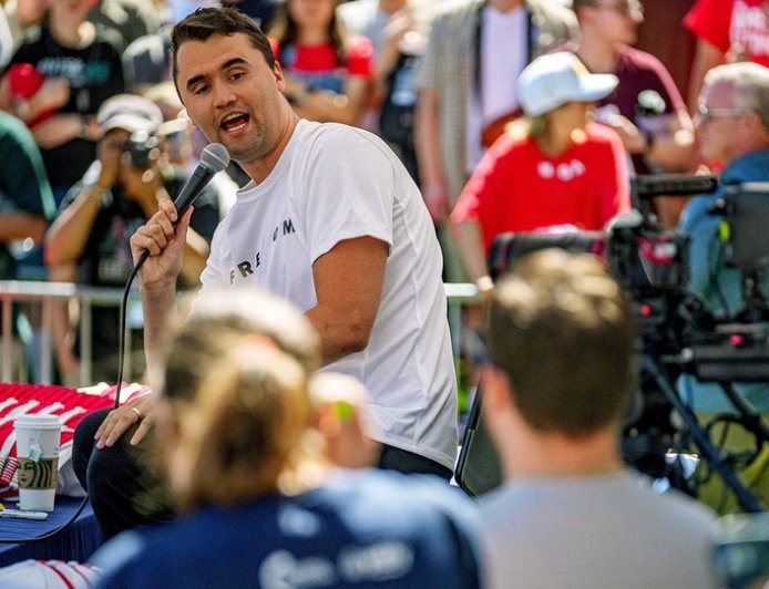 Charlie Kirk killed while launching Turning Point USA campus tour