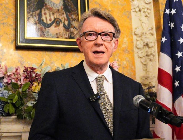 UK ambassador to US fired over Epstein ties