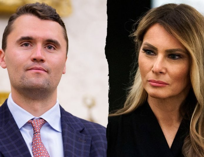 Melania Trump pays tribute to Charlie Kirk and the family he leaves behind