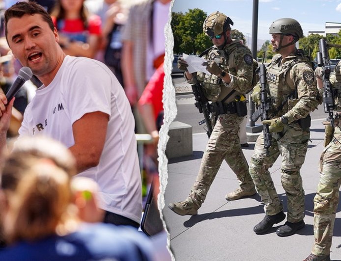 Charlie Kirk assassination suspect evades manhunt as investigators recover rifle in wooded area