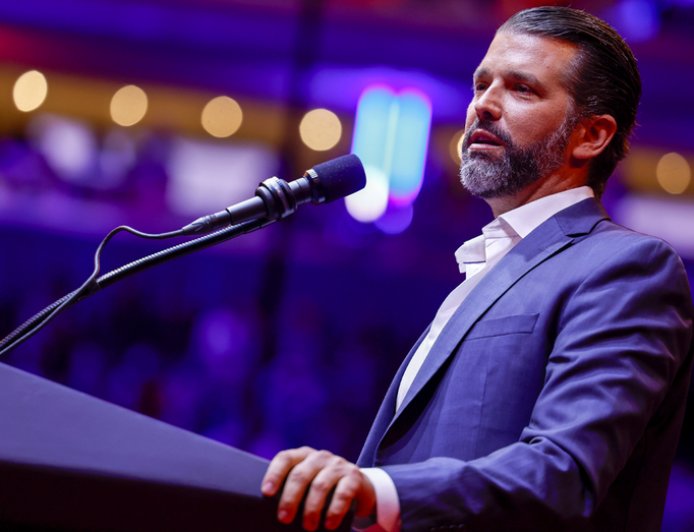 Donald Trump Jr. warns political violence is 'not going both ways' as he mourns Charlie Kirk's death