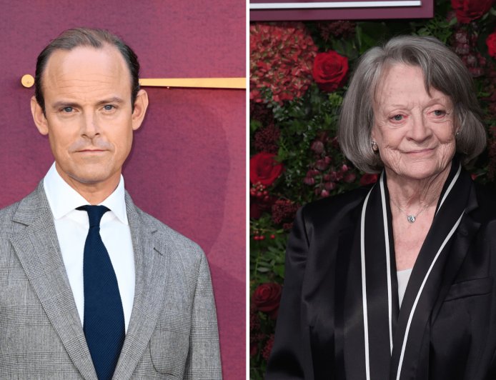 Harry Hadden-Paton Says It Was 'Scary as Hell' Working With Maggie Smith