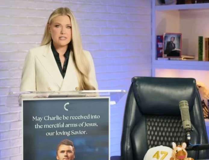 Erika Kirk's first speech since husband's assassination sparks massive TPUSA chapter surge nationwide