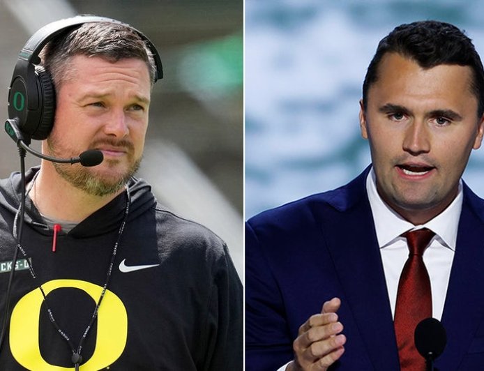 Oregon coach delivers powerful unity message after assassination of Ducks fan Charlie Kirk