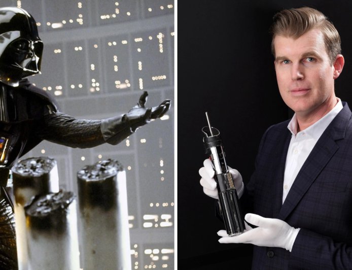 《星球大战》“达斯・维达”光剑拍出 365 万美元，创星战系列道具拍卖纪录