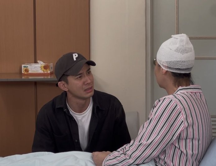 遭孫子狹持頭受傷…謝瓊煖被包成「外星寶寶」　演技功力驚呆全場