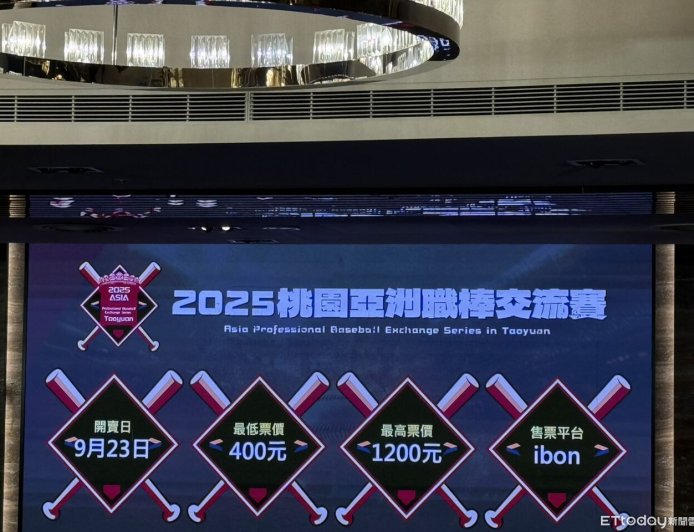 搶票倒數！亞洲職棒交流賽11月桃園開戰　台日韓三強對決門票9/23開賣