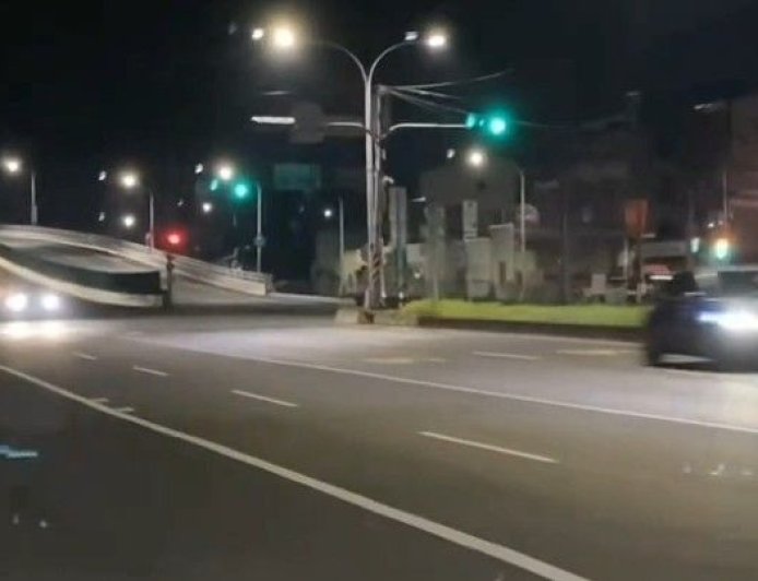 隆田陸橋凌晨改裝車擾人 麻豆警:已舉發5件闖紅燈