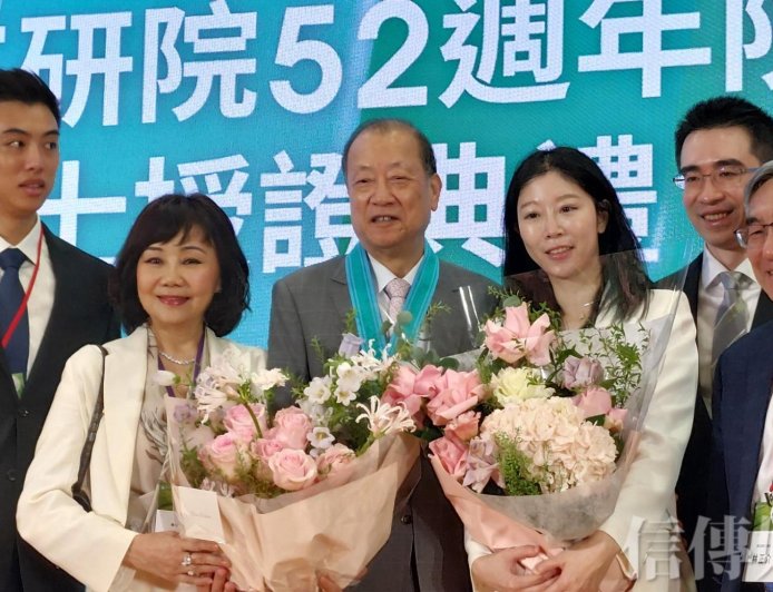 中醫大董事長蔡長海獲頒工研院院士　盼替台打造全球前十大生醫產業