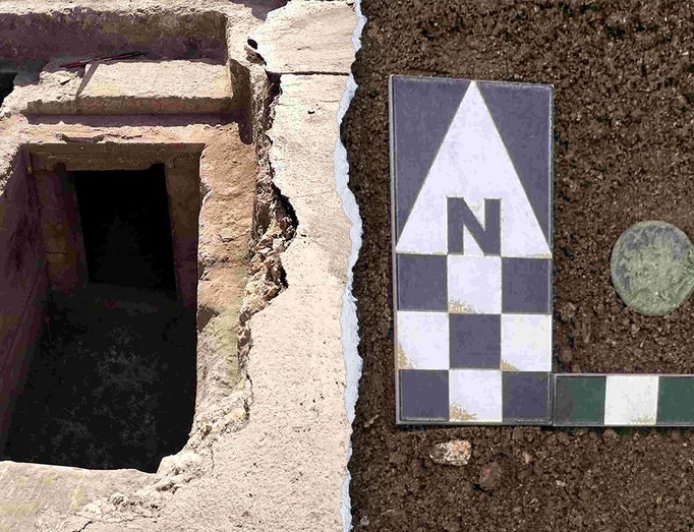 Treasures in Italy, including 2,300-year-old tomb, unearthed during sewer installation
