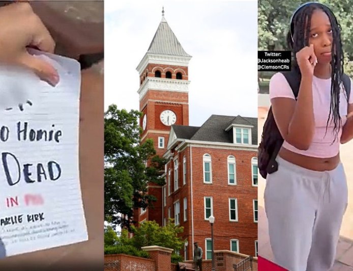 WATCH: Clemson student caught on video appearing to mock Charlie Kirk after assassination