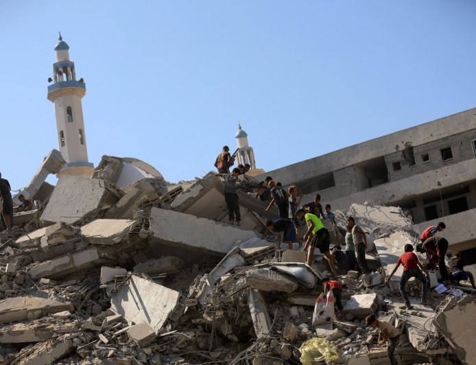 占领军宣布开始占领加沙 自今日凌晨以来已有41人殉难