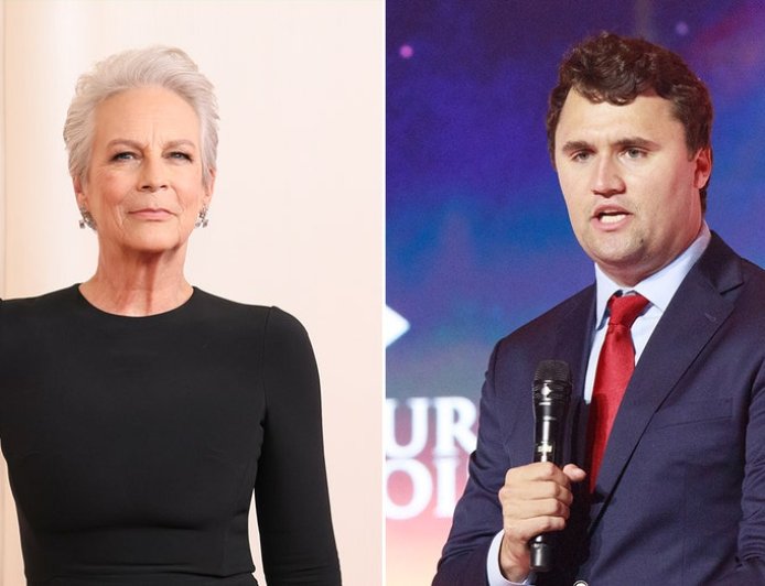 Jamie Lee Curtis breaks down over Charlie Kirk's death despite disagreeing with his views