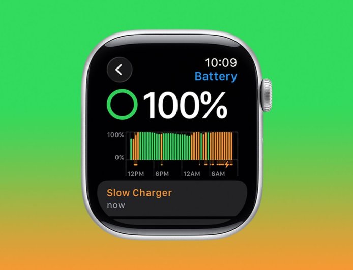 watchOS 26 新特性:苹果上线 Apple Watch 慢速充电橙色提醒