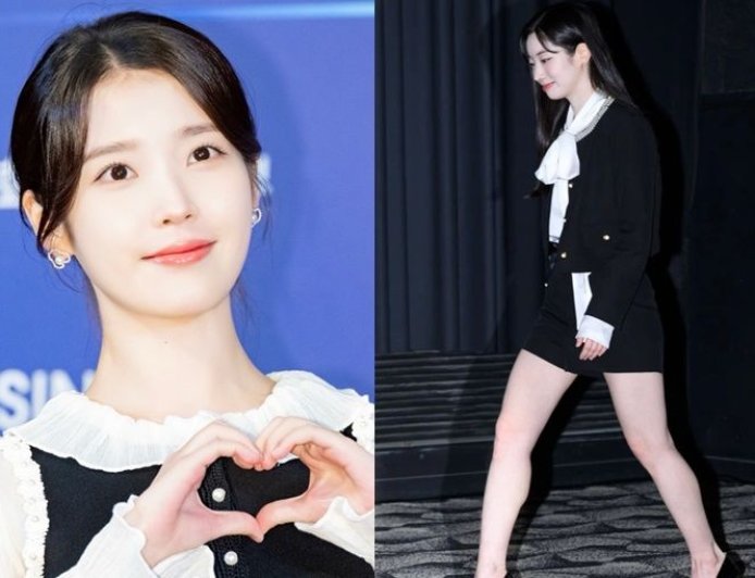 IU穿迷你裙滿分清新感、Twice多賢優雅套裝 女星私服穿搭神技一次學會