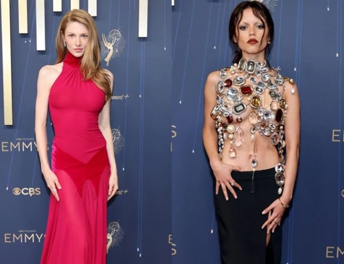 2025艾美獎紅毯亮點　Hunter Schafer紅毯第一美、星期三珠寶禮服獲好評