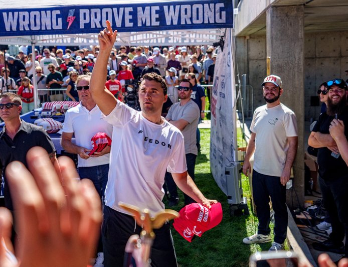 Charlie Kirk's final moments emotionally detailed by mentor Frank Turek: 'He was with Jesus already'
